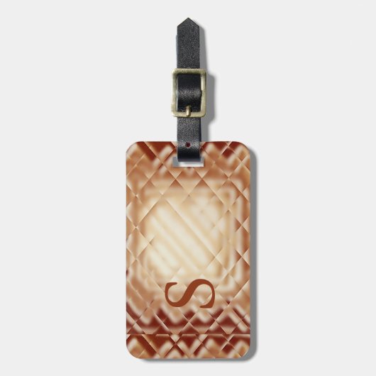 Abmessungen — Rot-S Gepäckanhänger (Vorderseite vertikal)