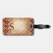 Abmessungen — Rot-S Gepäckanhänger (Rückseite horizontal)