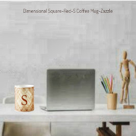 Abmessungen — Rot-S Kaffeetasse