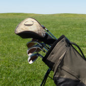 Abmessungen Square-C Golf Head Cover Headcover (In SItu)