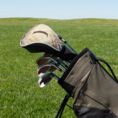 Abmessungen Square-J Golf Head Cover Headcover (In SItu)