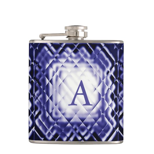 Abmessungen Square Navy-A Flachmann (Vorderseite)