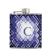Abmessungen Square-Navy-C Flachmann (Vorderseite)