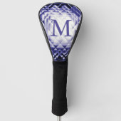 Abmessungen Square Navy M Golf Head Cover Golf Headcover (Vorderseite)