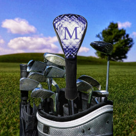 Abmessungen Square Navy M Golf Head Cover Golf Headcover