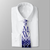 Abmessungen Square-Navy-MW Krawatte (Gebunden)