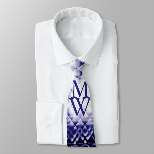 Abmessungen Square-Navy-MW Krawatte (Gebunden)