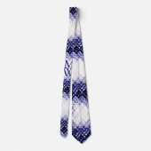 Abmessungen Square-Navy-MW Krawatte (Rückseite)