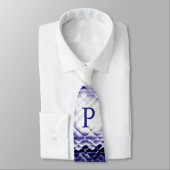 Abmessungen Square-Navy-P Krawatte (Gebunden)