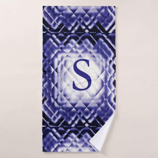 Abmessungen Square-Navy-S Badehandtuch (Badehandtuch)