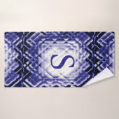Abmessungen Square-Navy-S Badehandtuch (Badehandtuch)
