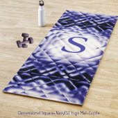 Abmessungen Square-Navy-S Yogamatte