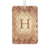 Abmessungen Square-Red-DH Air Freshener Autolufterfrischer (Rückseite)