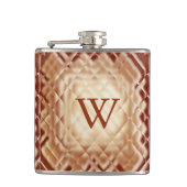 Abmessungen Square-Red-W Flachmann (Vorderseite)