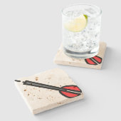 Abnäher Steinuntersetzer (Seitenansicht)