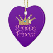 Abnehmen von Prinzessin Keramikornament (Links)