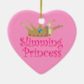 Abnehmen von Prinzessin Keramikornament (Hinten)