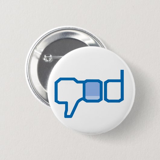 Abneigungsgott u. -religion! button (Vorne & Hinten)