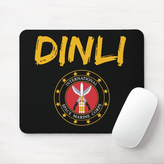 Abner Fortis ISMC DINLI Mouse Pad Mousepad (Mit Mouse)