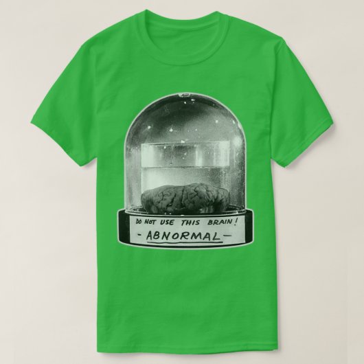 ABNORMAL Brain Jar T-Shirt (Design vorne)