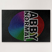 Abnormale Abby normal gefärbte, gekochte Spirale C Puzzle (Horizontal)