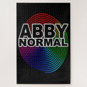 Abnormale Abby normal gefärbte, gekochte Spirale C Puzzle (Vertikal)