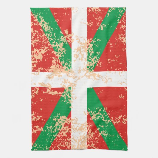 Abnutzt Ikurriña Handtuch (Vertikal)