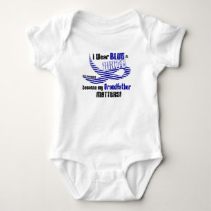 Abnutzung ALS I blau und Weiß für meinen Großva Baby Strampler