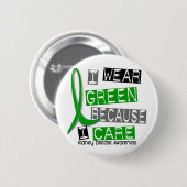 Abnutzung der Nierenerkrankung-I grün, weil ich 37 Button (Vorne & Hinten)