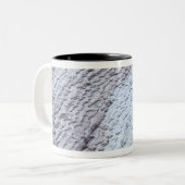 Abnutzung, Zion Nationalpark, Utah 2 Zweifarbige Tasse (Vorderseite Links)