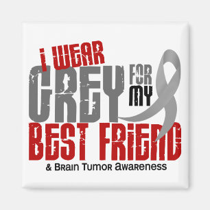 Abnutzungs-Grau des Hirntumor-I für meinen besten Magnet