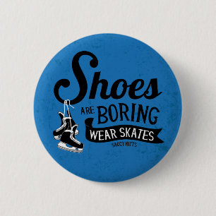 Abnutzungs-Hockey-Skate-Schuhe bohren Button