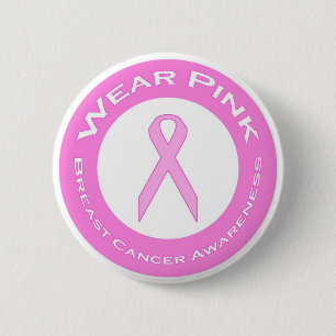 Abnutzungs-Rosa - Knopf Button