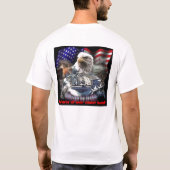 Abnutzungsstiefel des Heldes T-Shirt (Rückseite)