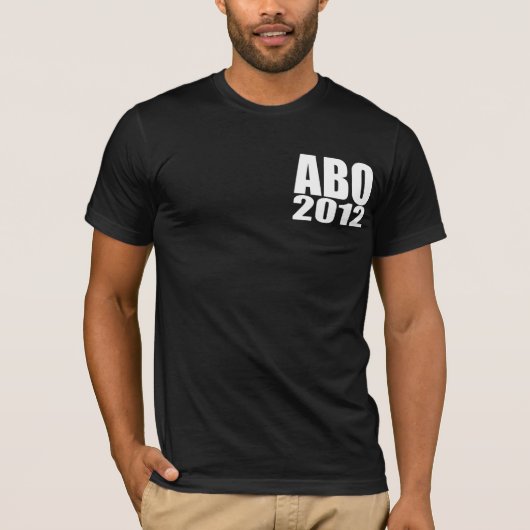 ABO 2012 T-Shirt (Vorderseite)