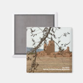 Abo RuinsSalinas Pueblos National Mon... Magnet (Vorderseite/Rückseite)