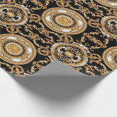 AbodeTreasures Luxury Design Wrapping Paper Geschenkpapier (Ecke)
