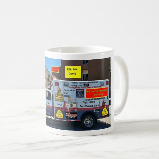 Abogado-Rettungsdienst Kaffeetasse (VorderseiteRechts)