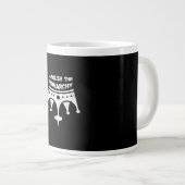 Abolish Anti No Kings In America Bumper Classic Jumbo-Tasse (Vorderseite Rechts)