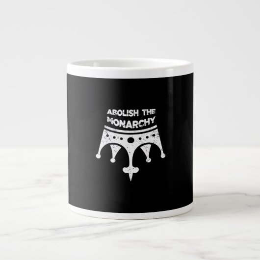 Abolish Anti No Kings In America Bumper Classic Jumbo-Tasse (Vorderseite)
