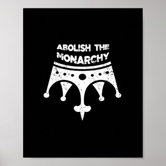 Abolish Anti No Kings In America Bumper Classic Poster (Vorne)