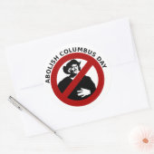 Abolish Columbus Day Sticker (Umschlag)