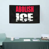 Abolish ICE Banner (Messeveranstaltung)
