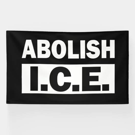 Abolish ICE Banner (Horizontal)