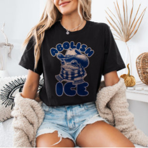 Abolish ICE Cowboy Frog Anti - Trump Politisch T-Shirt