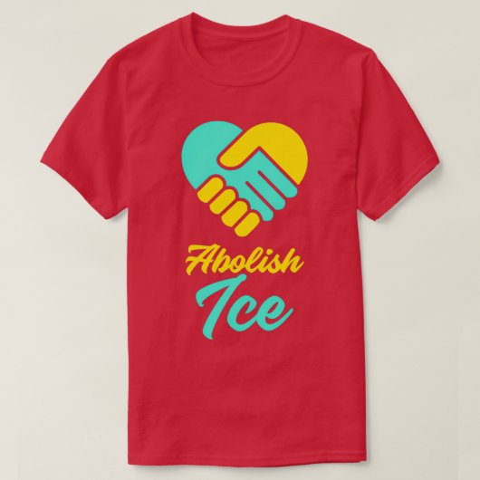 Abolish Ice Design T-Shirt (Design vorne)