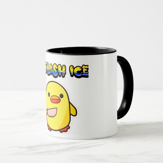 Abolish Ice – Melting Boundaries Abstract Concept Tasse (VorderseiteRechts)