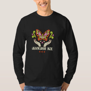 Abolish ICE Retro Protest Resist Support Immigrant T-Shirt