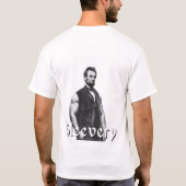 Abolish Sleeach - Abraham Lincoln T-Shirt (Rückseite)