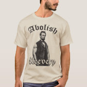 Abolish Sleeach - Abraham Lincoln T-Shirt (Vorderseite)